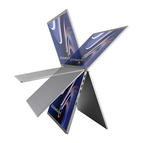 ASUS ZenScreen Duo OLED MQ149CD Monitor PC 35,6 cm (14) 1920 x 1200 Pixel WUXGA Argento