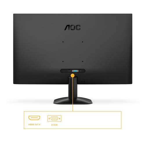 AOC B3 24B35HM2 Monitor PC 60,5 cm (23.8) 1920 x 1080 Pixel Full HD LED Nero