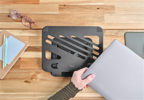 Trust Zeff Supporto per computer portatile Nero 40,6 cm (16)