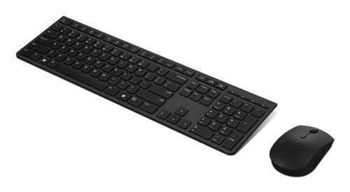 Lenovo 4X31K03945 tastiera Mouse incluso Ufficio RF senza fili + Bluetooth Tedesco Grigio