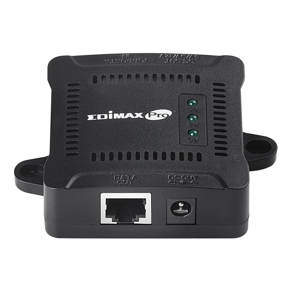 Edimax GP-101ST divisore di rete Supporto Power over Ethernet (PoE) Nero