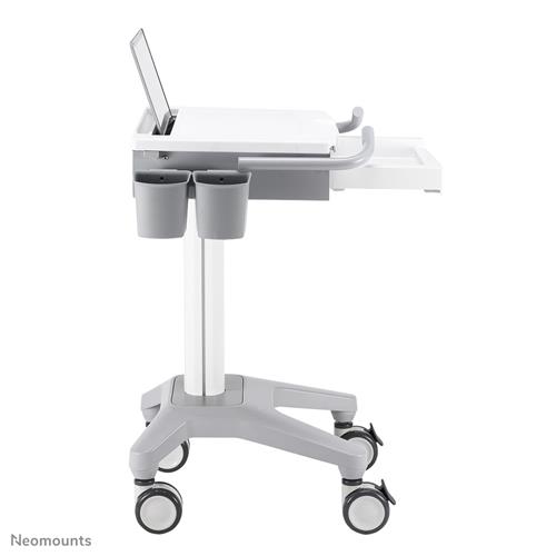 CARRELLO PORTATLE MEDICALE PER LAPTOP TASTIERA E MOUSE
