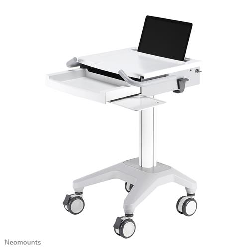 CARRELLO PORTATLE MEDICALE PER LAPTOP TASTIERA E MOUSE