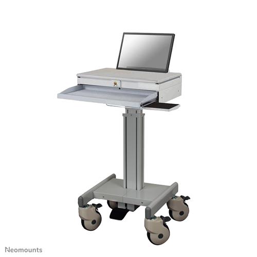 CARRELLO PORTATLE MEDICALE PER LAPTOP TASTIERA E MOUSE