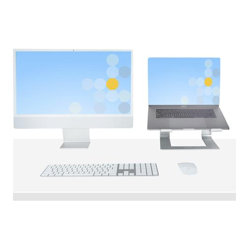 StarTech.com LAPTOP-STAND-SILVER supporto per laptop Supporto per computer portatile 43,2 cm (17)