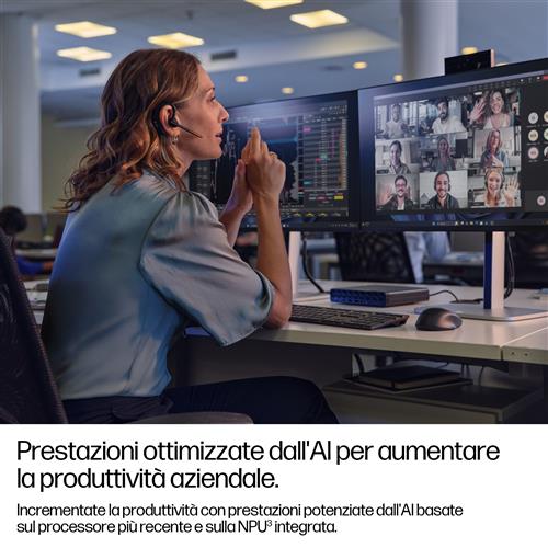 HP EliteDesk 8 Mini G1i AI PC Wolf Pro Security Edition Intel Core Ultra 5 235T 16 GB DDR5-SDRAM 512 GB SSD Windows 11 Pro Mini PC Nero