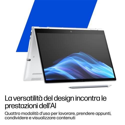 HP EliteBook 8 Flip G1i AI Intel Core Ultra 5 225U Ibrido (2 in 1) 33,8 cm (13.3
