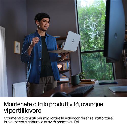 HP EliteBook 8 G1i AI PC Wolf Pro Security Edition Intel Core Ultra 5 225U Computer portatile 35,6 cm (14