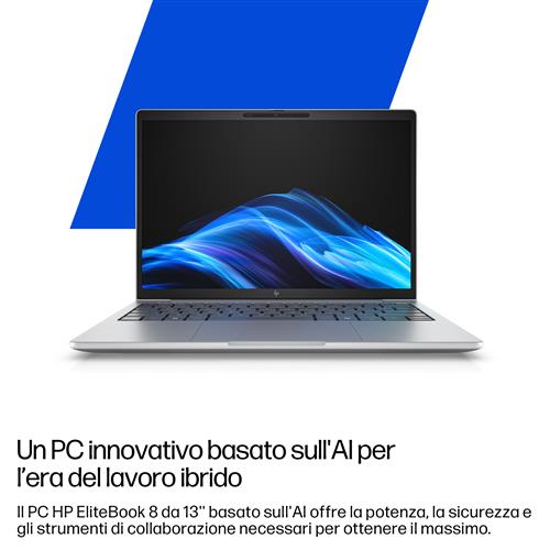 HP EliteBook 8 G1i 16 inch Notebook AI PC Wolf Pro Security Edition Intel Core Ultra 5 225U Computer portatile 40,6 cm (16