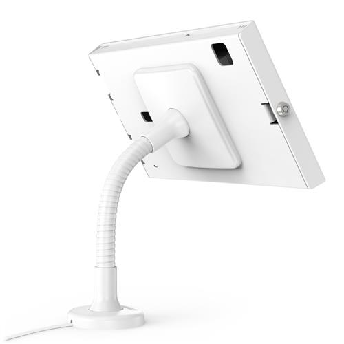 GALAXY TAB A9+ APEX ENCLOSURE FLEX ARM MOUNT - WHITE