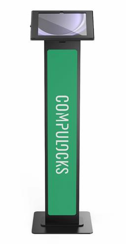 GALAXYTAB S9+/S9FE+/S10+ 12.4IN APEX ENC.BRANDABLE FLR STAND BLK