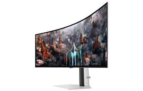 Samsung G93SC Monitor PC 124,5 cm (49) 5120 x 1440 Pixel Argento
