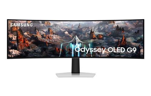 Samsung G93SC Monitor PC 124,5 cm (49) 5120 x 1440 Pixel Argento