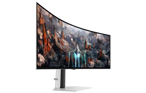 Samsung G93SC Monitor PC 124,5 cm (49) 5120 x 1440 Pixel Argento