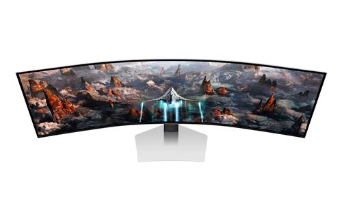 Samsung G93SC Monitor PC 124,5 cm (49) 5120 x 1440 Pixel Argento