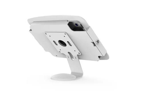 IPAD 10.2IN SPACE ENCLOSURE COUNTER STAND OR WALL MOUNT WHT