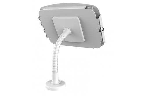 IPAD 10.2IN SPACE ENCLOSURE FLEX ARM MOUNT - WHITE