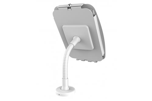 IPAD 10.2IN SPACE ENCLOSURE FLEX ARM MOUNT - WHITE