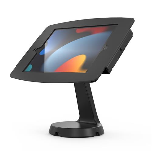 IPAD 10.2IN SPACE ENCLOSURE MAST COUNTER STAND - BLACK