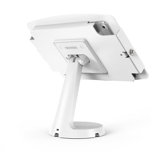 IPAD 10.2IN SPACE ENCLOSURE MAST COUNTER STAND - WHITE