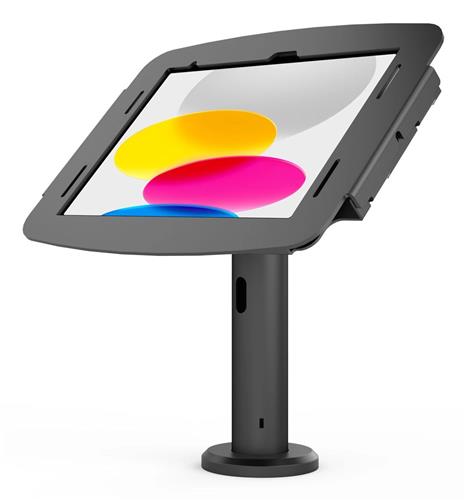 IPAD 10TH SPACE ENCLOSURE TILTING STAND 8IN PLUS HUB BLACK