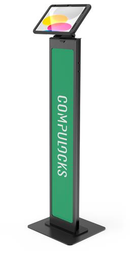 IPAD 10TH-11TH (A16) GEN POWER MOVE BRANDABLE FLOOR STAND BLK