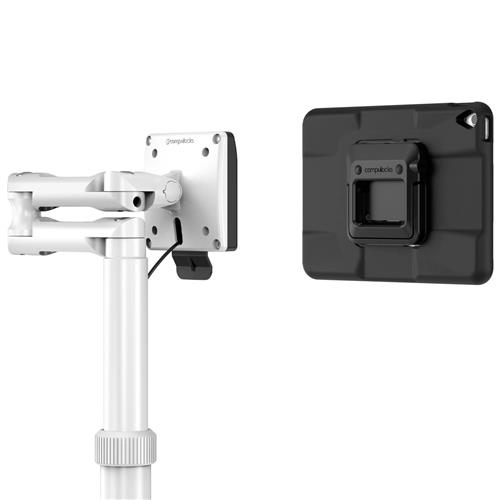 IPAD 10TH-11TH (A16) GEN POWER MOVE MEDICAL ROLLING CART EXT BL