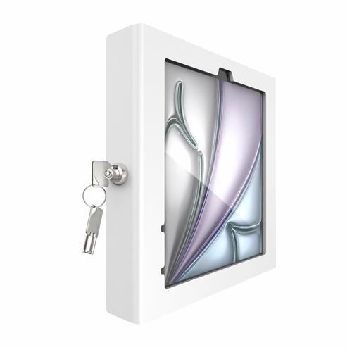 IPAD AIR M2 AND M3 11IN APEX ENCLOSURE MAST STAND - WHITE