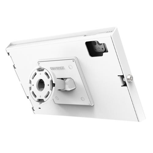 IPAD AIR M2 AND M3 11IN APEX ENCLOSURE TILTING WALL MOUNT WHT