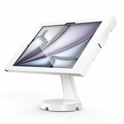 IPAD AIR M2 AND M3 13IN APEX ENCLOSURE MAST STAND - WHITE