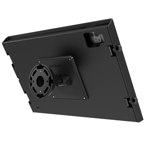 IPAD AIR M2 AND M3 13IN APEX ENCLOSURE TILTING WALL MOUNT BLK