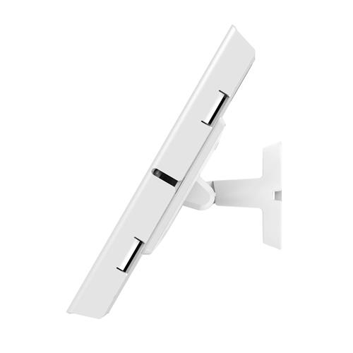 IPAD AIR M2 AND M3 13IN APEX ENCLOSURE TILTING WALL MOUNT WHT