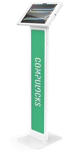 IPAD PRO M4 13IN (2024) APEX ENCLOS BRANDABLE FLOOR STAND WHT