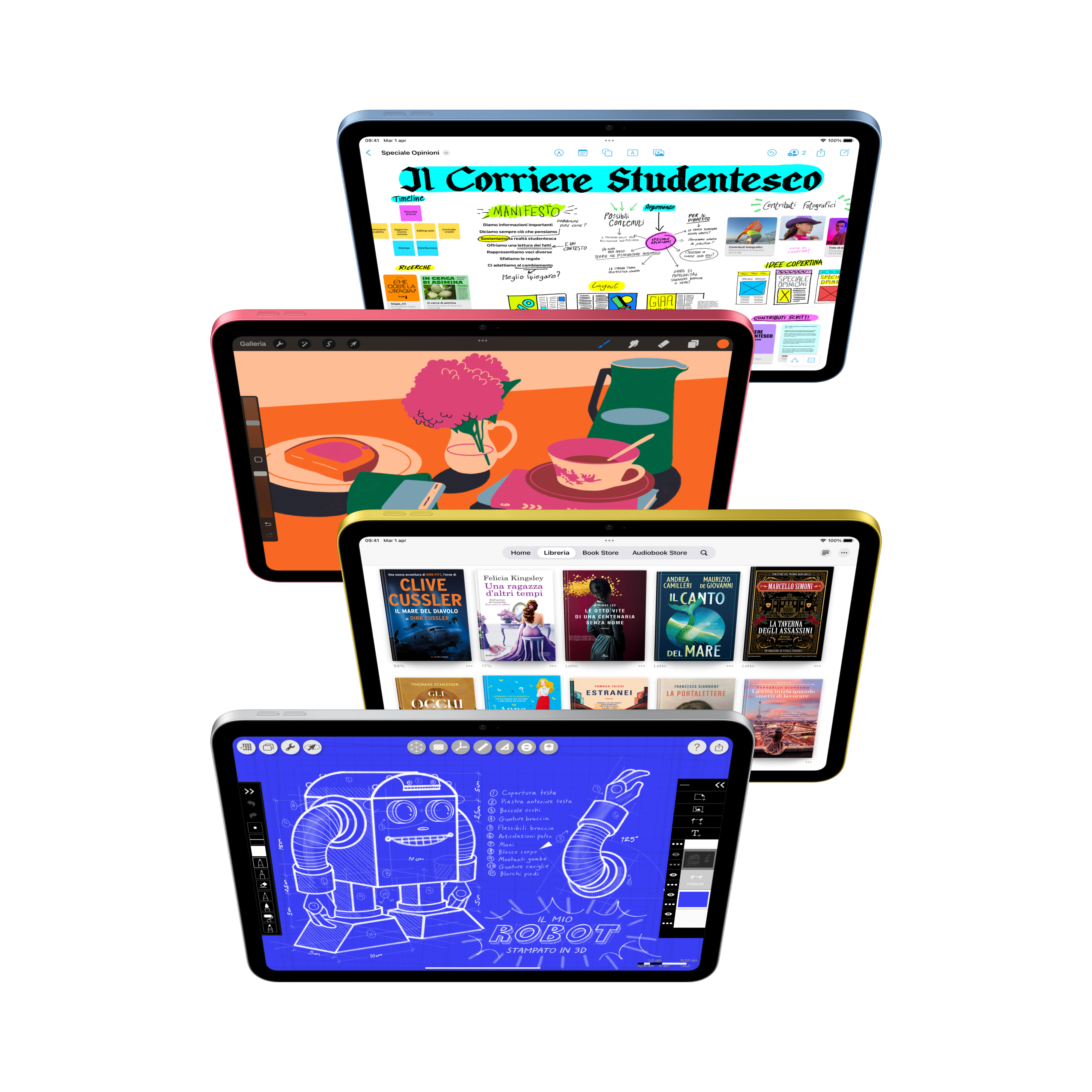 Apple iPad 11'' Wi-Fi 256GB Argento