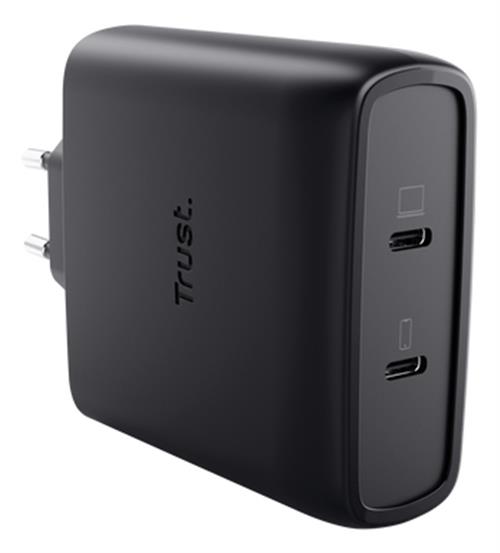 MAXO 100W 2P USB-C GAN CHARGER BLK