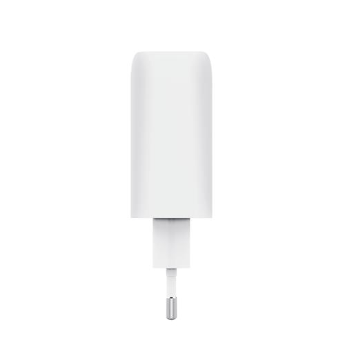 MAXO 65W 2P USB-C GAN CHARGER WHT
