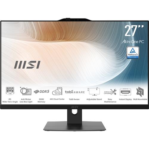 MSI MODERN AM272P 1M-862XIT All-in-One PC Intel Core 5 120U 68,6 cm (27