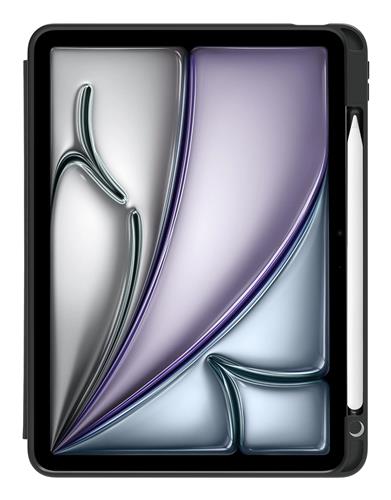 OB REACT FOLIO APPLE IPAD AIR 11 (M2/5TH/4TH GEN)-BLACK