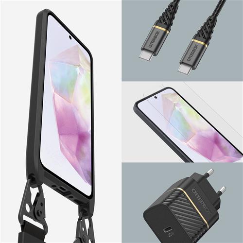 OB REACT NECKLACE GALAXY A35 5G SAMSUNG BLACK PROPACK