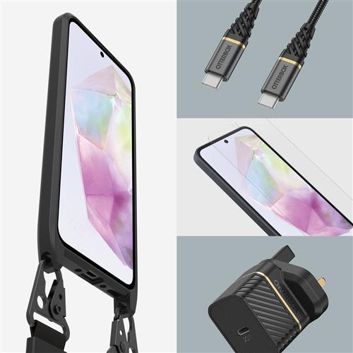 OB REACT NECKLACE GALAXY A35 5G SAMSUNG BLACK PROPACK