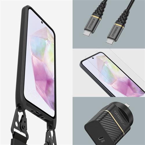 OB REACT NECKLACE GALAXY A35 5G SAMSUNG BLACK PROPACK
