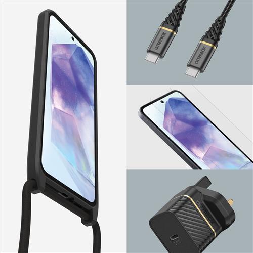 OB REACT NECKLACE GALAXY A55 5G SAMSUNG BLACK