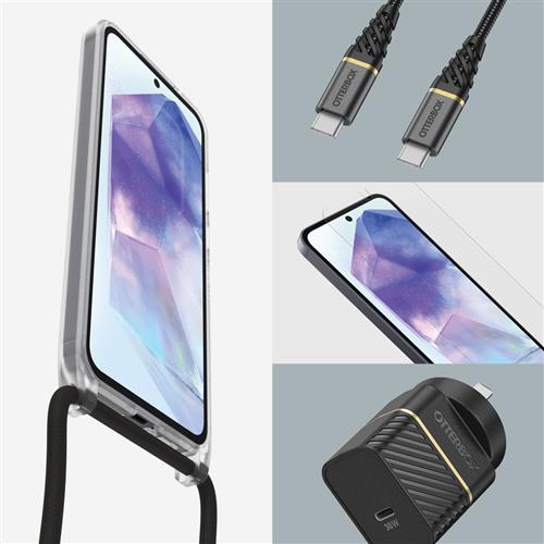 OB REACT NECKLACE GALAXY A55 5G SAMSUNG CLEAR