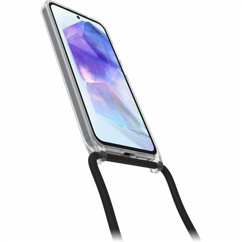 OB REACT NECKLACE GALAXY A55 5G SAMSUNG STARDUST CLEAR