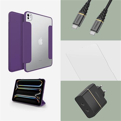 OB SYM FOLIO APPLE IPAD PRO11IN M4 FIGMENT PURPLE RETAILPACK