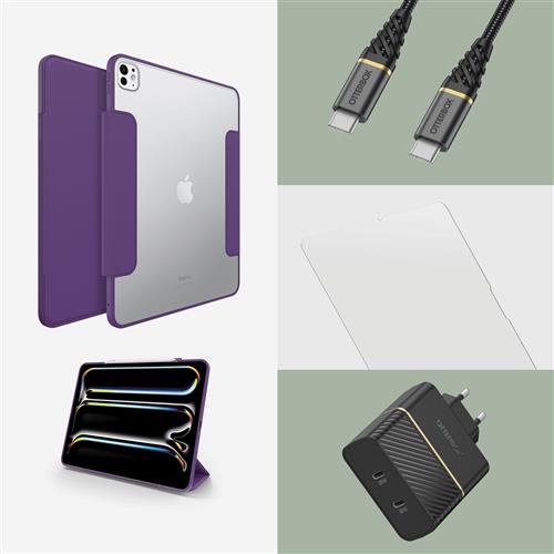 OB SYM FOLIO APPLE IPAD PRO13IN M4 FIGMENT PURPLE RETAILPACK