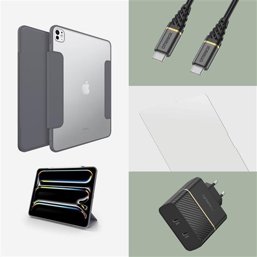 OB SYM FOLIO APPLE IPAD PRO13IN M4 THUNDERSTORM BLACK PROPACK