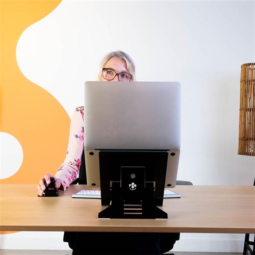 SUPPORTO PER LAPTOP R-GO RISER DOCUMENT ERGO. PORTADOC. NERO