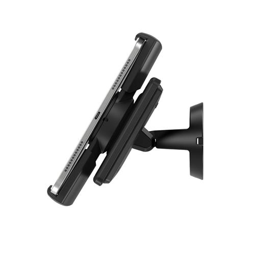 UNIVERSAL TABLET CLING BOW TILTING WALL MOUNT - BLACK