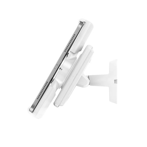 UNIVERSAL TABLET CLING BOW TILTING WALL MOUNT - WHITE